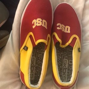Usc canvas shoes